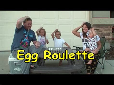 egg roulette challenge|egg drop roulette.